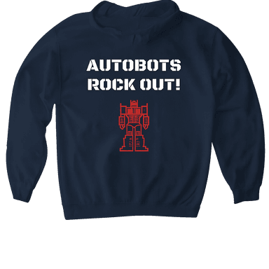 Navy Blue AutoBots Sweatshirt 1